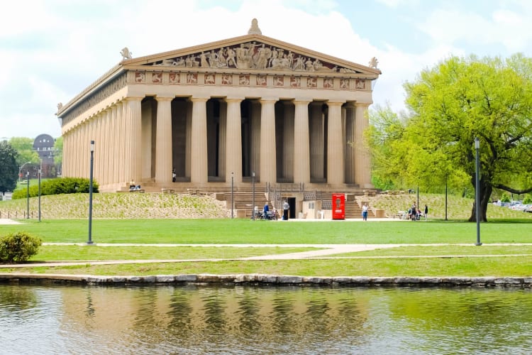 Visiting the Parthenon is a great birthday idea in Nashville.