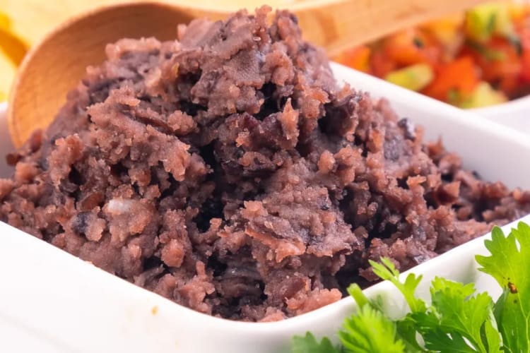 refried black beans