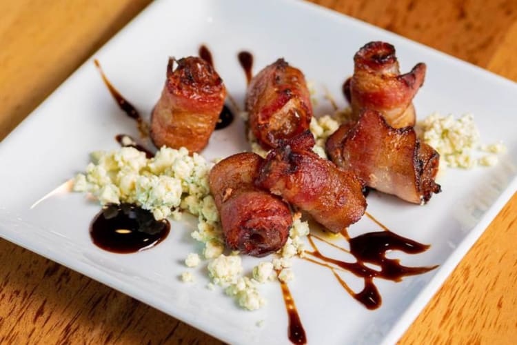 bacon-wrapped dates