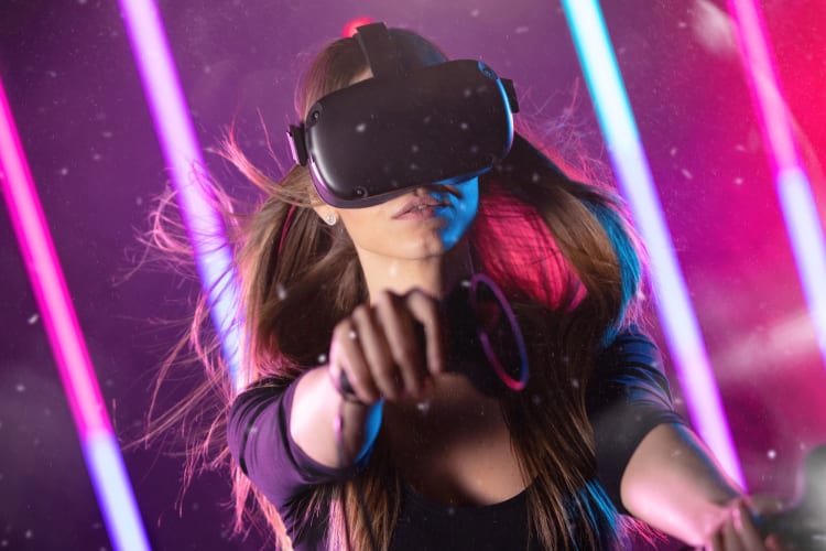 Virtual reality experiences are a great date idea in Detroit.