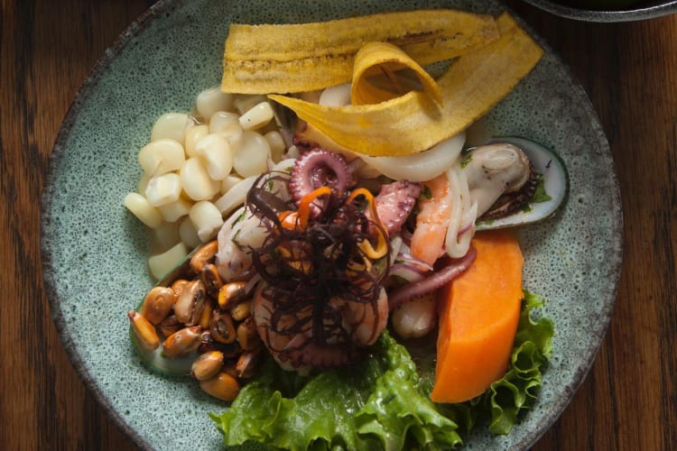 octopus ceviche