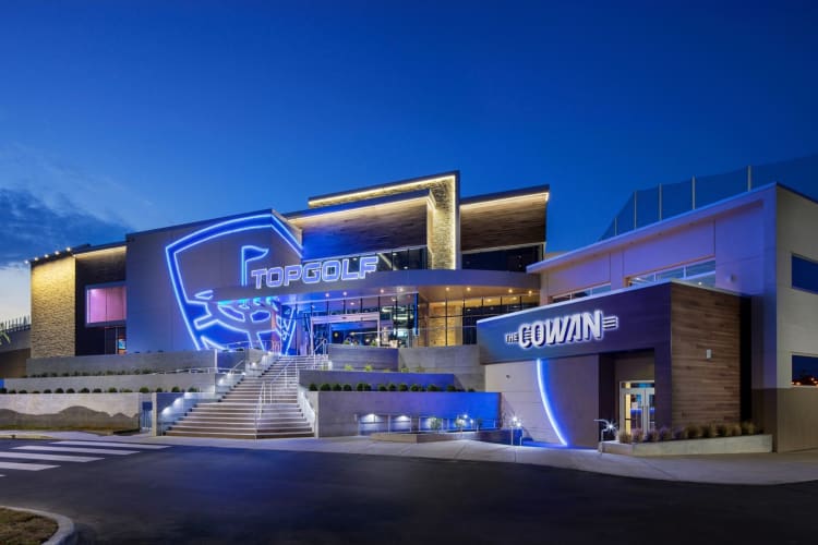 TopGolf venue Nashville