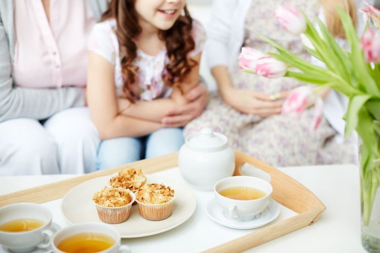 Tea time at American Girl is a fun experience gift in Nashville.