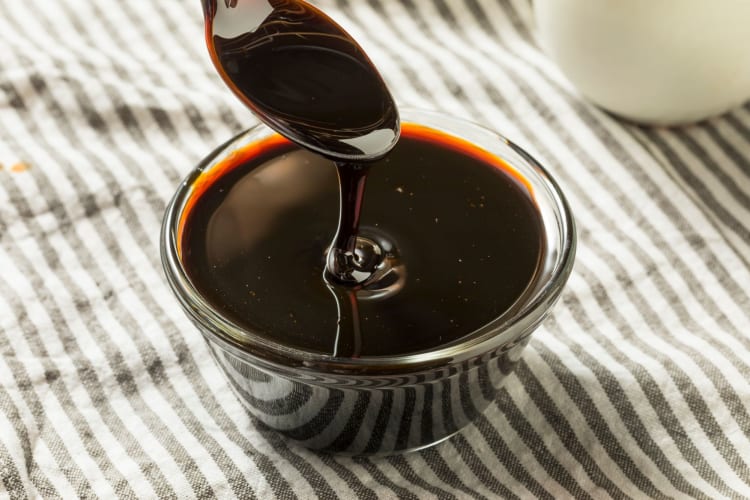 Baking soda and molasses are a baking powder substitute.