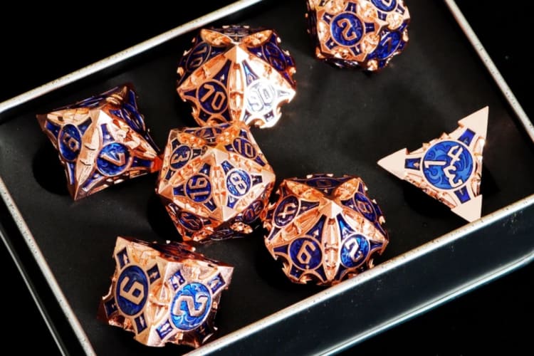 Dice sets are great gifts for groomsmen who game.