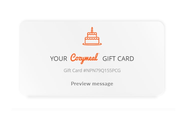 Foodie gift cards are a great best man gift.