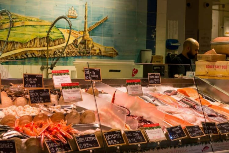 seafood counter