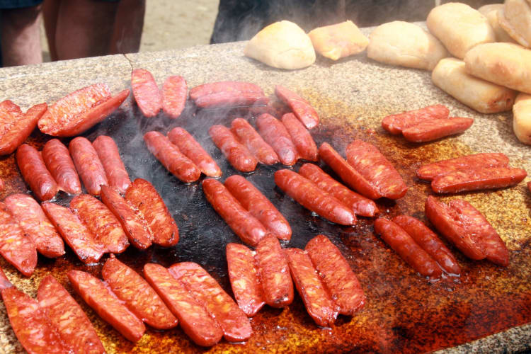 sausages in Spain