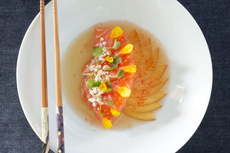 Luvi is a romantic restaurant in New Orleans serving Japanese food