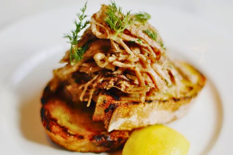 Food from one of the most romantic restaurants in Minneapolis.
