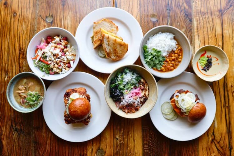 A range of brunch food from one of the most romantic restaurants in Minneapolis.