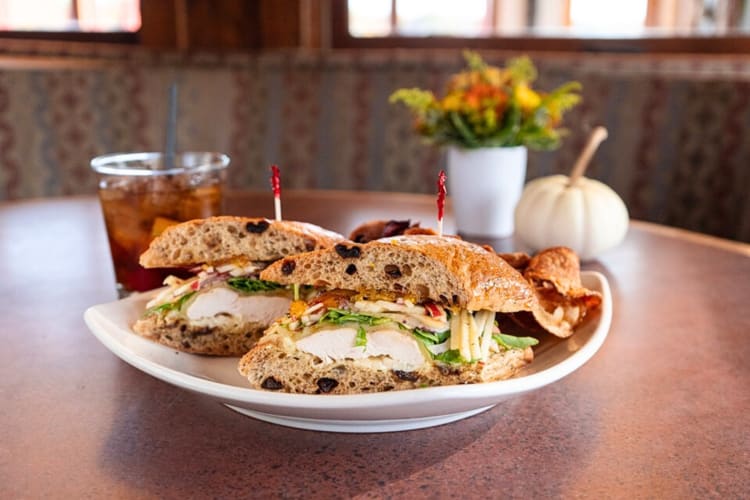 Grilled chicken sandwich from Rose's, a Grand Rapids restaurant