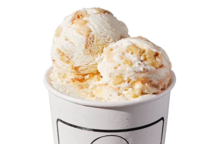 The Salty Donut Guava and Cheese is one of the most unique Salt and Straw flavors