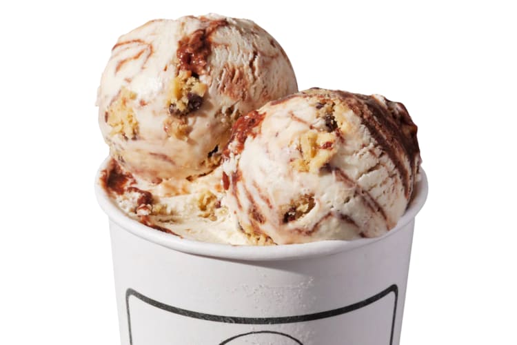 Salted, Malted, Chocolate Chip Cookie Dough is one of the best Salt and Straw flavors