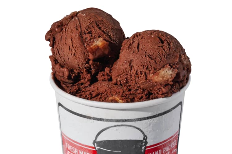 A unique Salt and Straw flavor is Sourdough and Olive Oil Chocolate