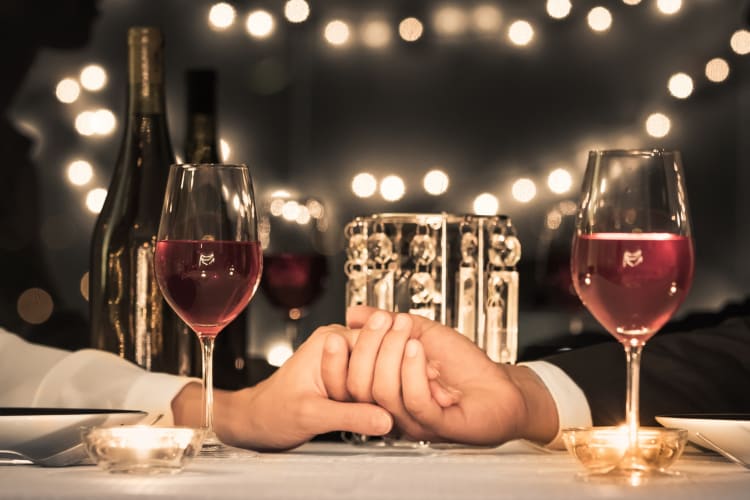 A virtual wine tasting is one of the best at-home date ideas in San Antonio