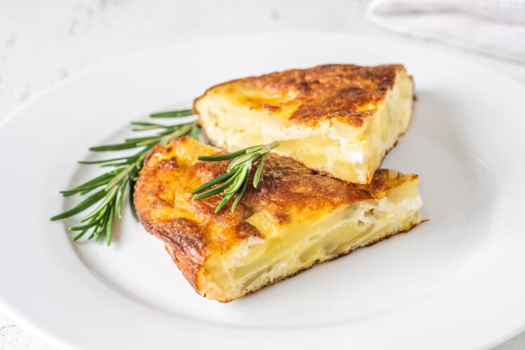 Tortilla de patata is a delicious San Sebastian food