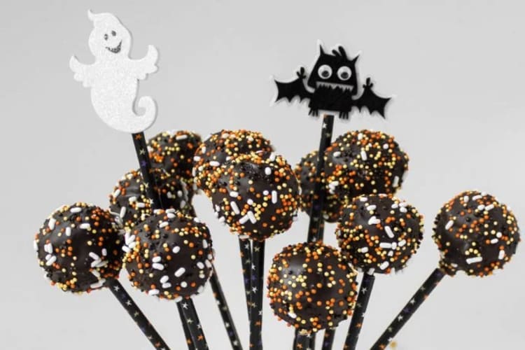 spooky halloween cake pops are a handheld halloween treat