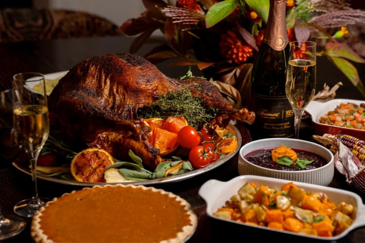 The George is a sophisticated Seattle restaurant open on Christmas Day