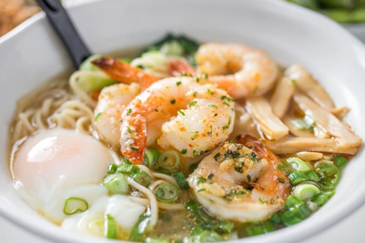 Slurping Turtle Ann Arbor restaurant shrimp ramen