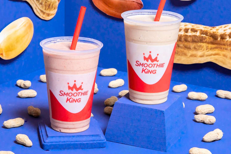 One of the best Smoothie King secret menu drinks is the Peanut Butter and Jelly