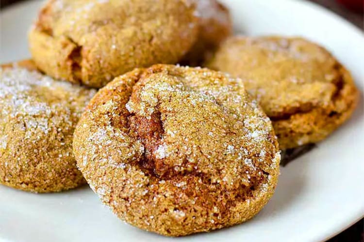 soft batch apple cider ginger snap cookies warm the soul with cozy spices and ginger