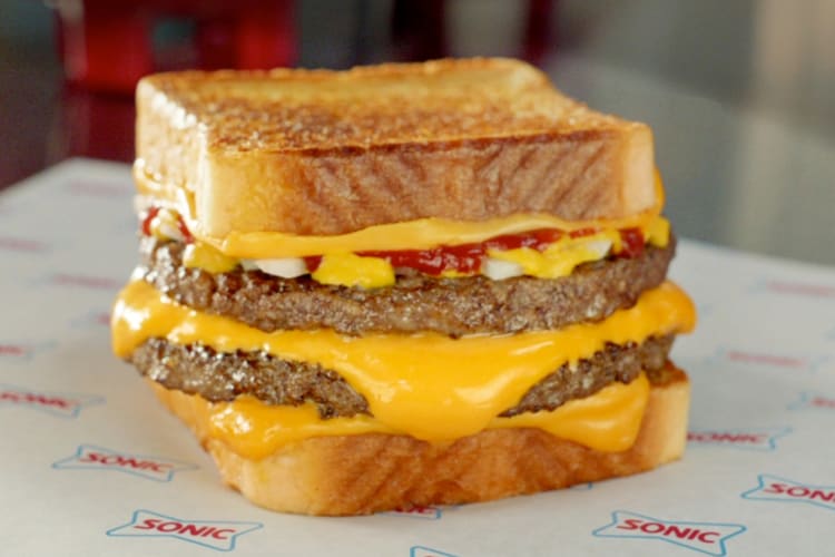 You can get a loaded grilled cheese on the Sonic secret menu