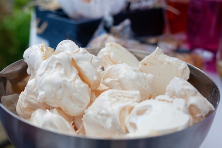 A sweet Granada food, soplillos de la Alpujarra is a Spanish meringue 