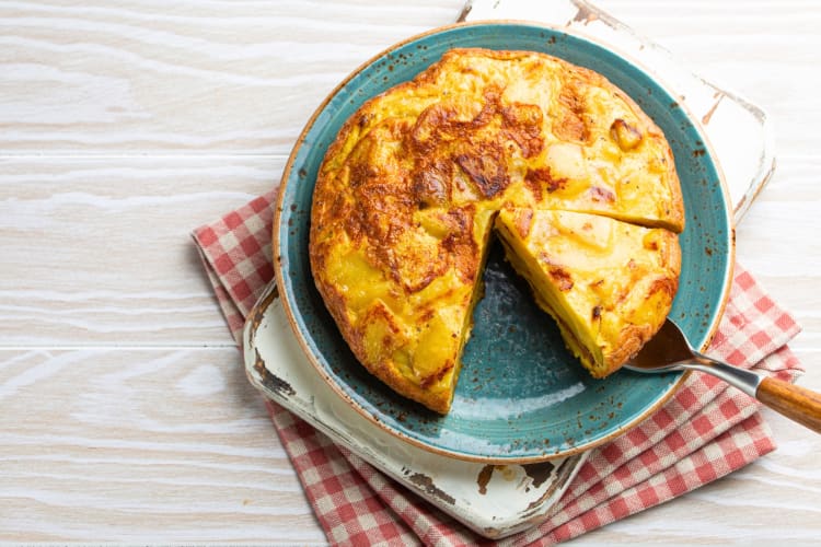Tortilla is a popular Spanish food
