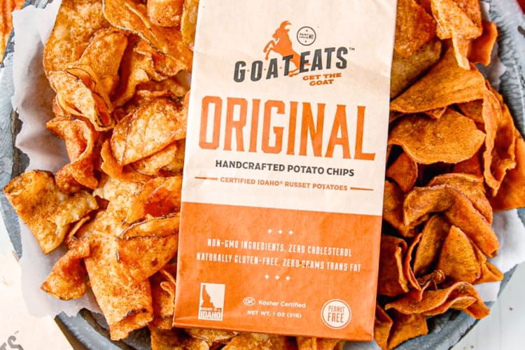Goat Eats chips are a great St. Louis food for a snack