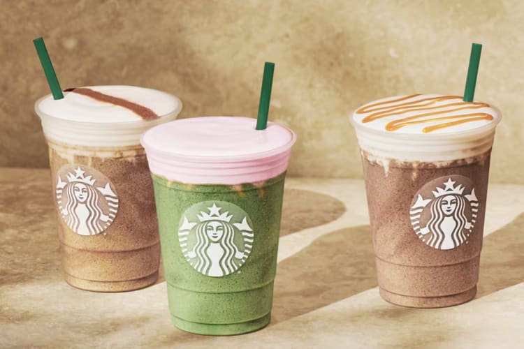 Strato Frappuccinos are some of the Starbucks summer drinks to try