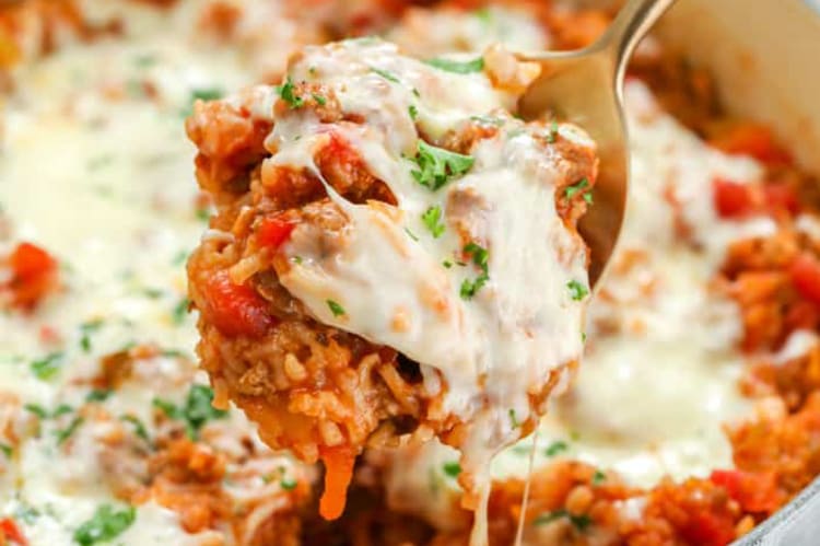 stuffed pepper casserole is a nutritious one pot meal