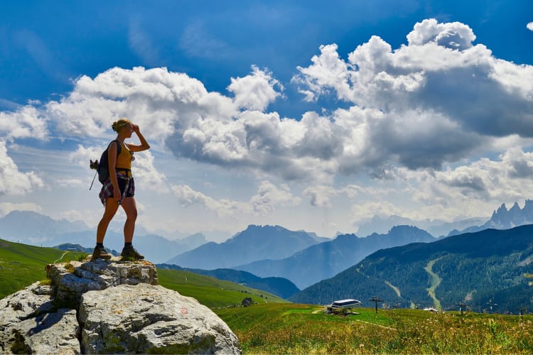 Hiking a new trail is a fun summer bucket list activity