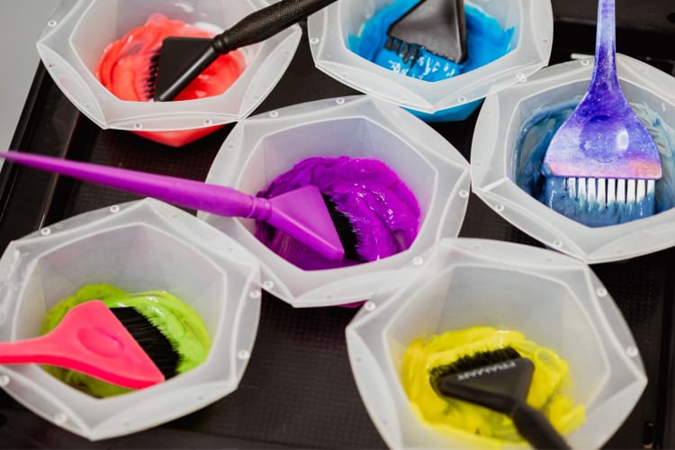 Let your kids dye their hair as part of their summer bucket list