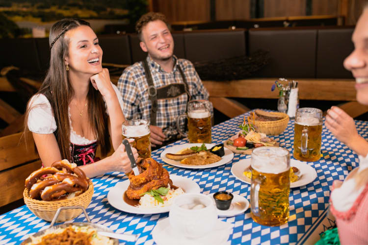 Celebrate early with an Oktoberfest summer party theme