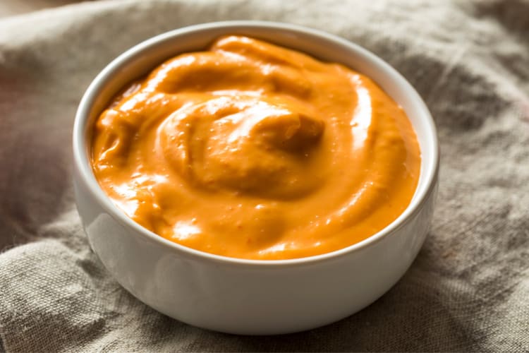 A bowl of chipotle sauce