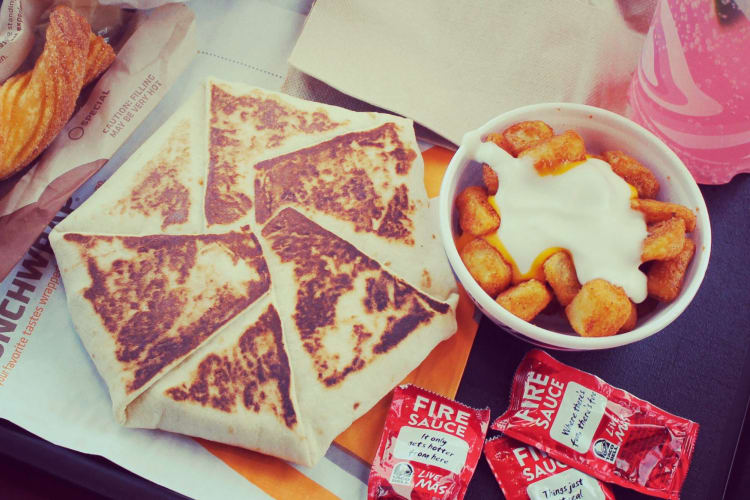 The Mexican Calzone is a delicious item on the Taco Bell secret menu 