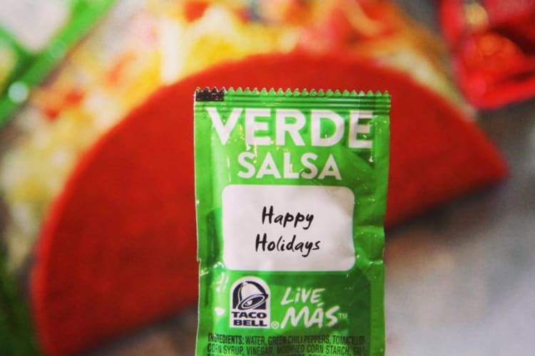 Salsa verde is a spicy item on the Taco Bell secret menu 