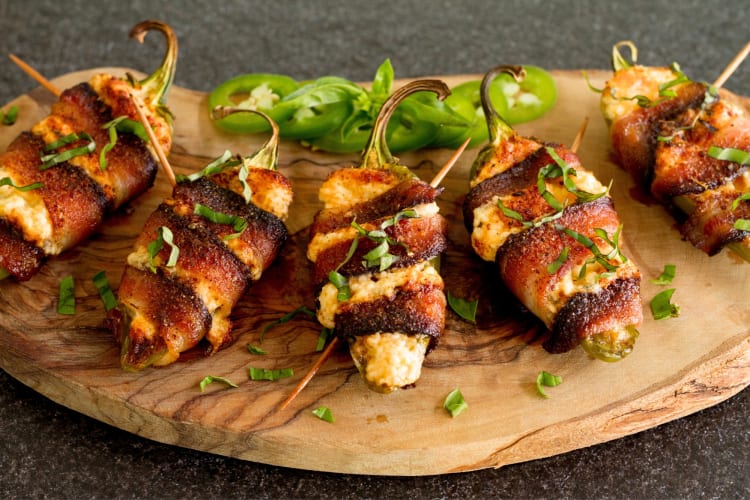 Jalapeno poppers are a great tailgate food