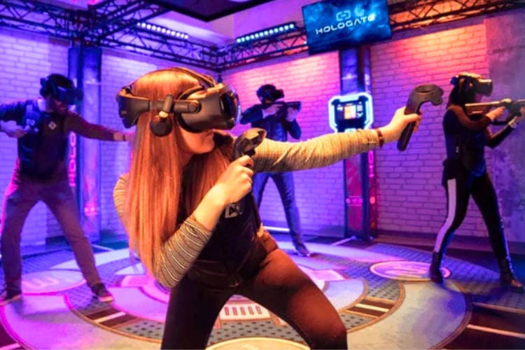 Spending a day at Flip N' Fun is one of the unique team building activities in Houston