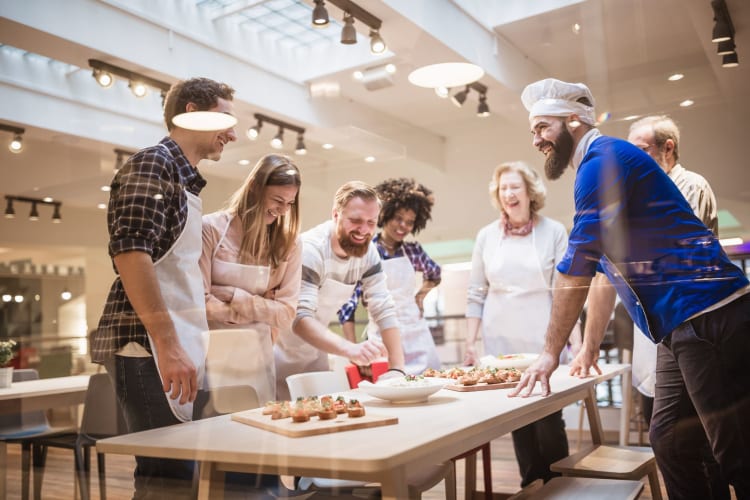 Leverage team building activities in Charleston such as cooking classes to give your workforce a much-needed commitment boost.