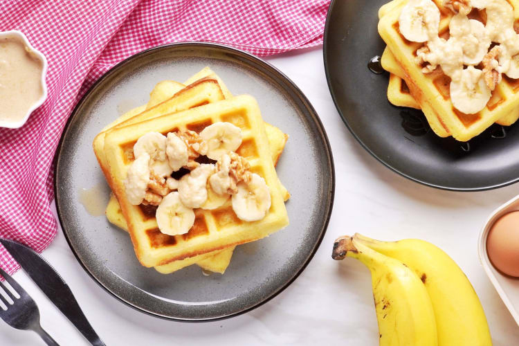 sourdough waffles