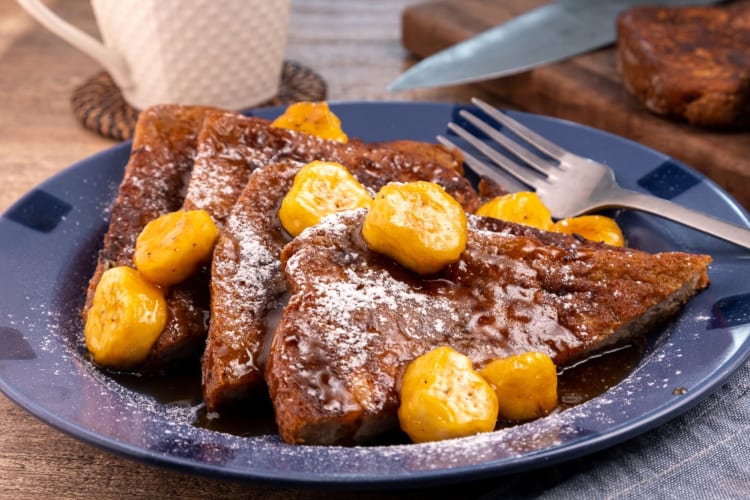 bananas foster French toast
