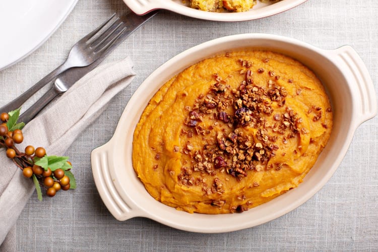 A majority of chefs agree that sweet potato should be used for side dishes and not desserts on a Thanksgiving dinner menu.