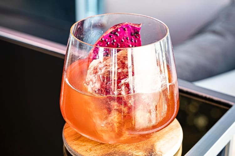 Negroni cocktail from The Mercury Room