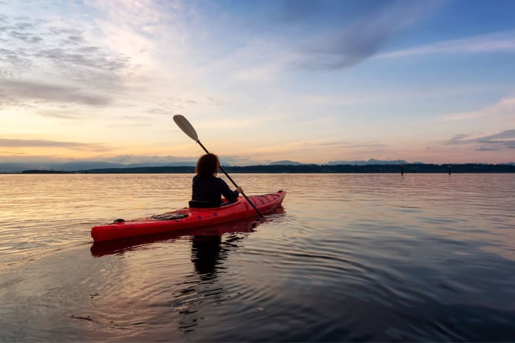 Night kayaking is one of the unique things to do in Key West for couples