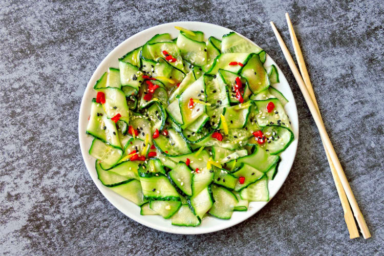 Viral cucumber salad