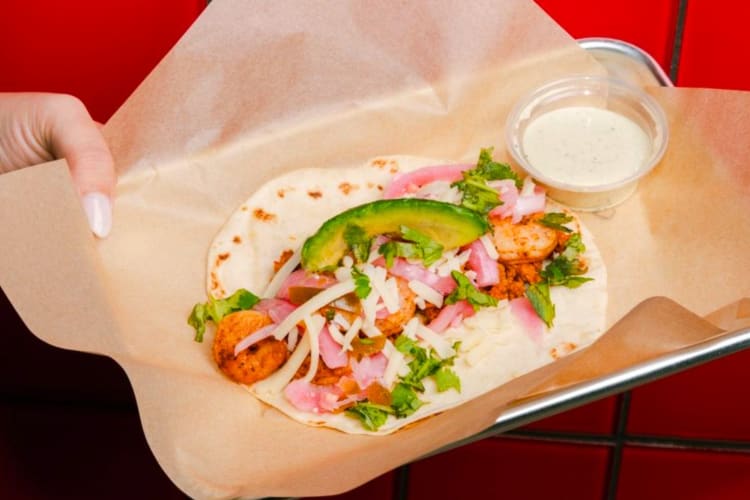 Naughty Santa is a popular Torchy's secret menu item