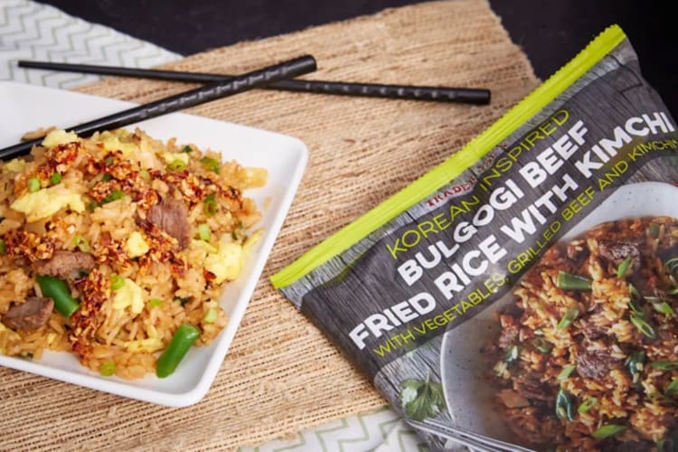 Bulgogi Beef Fried Rice With Kimchi is a great Trader Joe's frozen food item