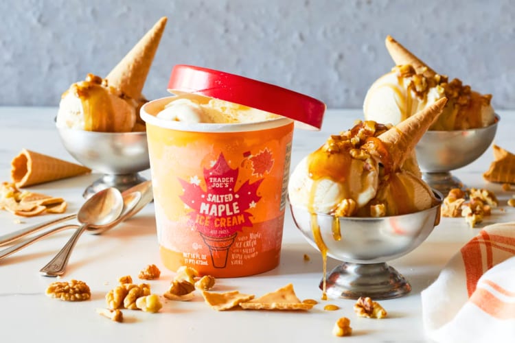 Salted Maple is one of the best Trader Joe's ice cream flavors